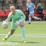 02-05-2021: Sport: Twente - PSV
Sari van Veenendaal of PSV vrouwen
during the eredivisie vrouwen FC Twente vrouwen vs PSV vrouwen Den Haag at stadium FBK in Hengelo.