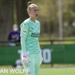 02-05-2021: Sport: Twente - PSV
Sari van Veenendaal of PSV vrouwen
during the eredivisie vrouwen FC Twente vrouwen vs PSV vrouwen Den Haag at stadium FBK in Hengelo.