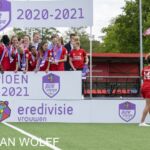 23-05-2021: Sport: Twente vs ADO 
Licia Darnoud (FC Twente)
zet de kampioensschaal weer netjes terug
during the playoff vrouwen Eredivisie at stadium Diekman in Enschede