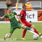 23-05-2021: Sport: Twente vs ADO
Liz Rijsbergen (ADO), Sisca Folkertsma (FC Twente)
during the playoff vrouwen Eredivisie at stadium Diekman in Enschede