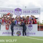 23-05-2021: Sport: Twente vs ADO 
FC Twente vrouwen kampioen eredivisie vrouwen
during the playoff vrouwen Eredivisie at stadium Diekman in Enschede