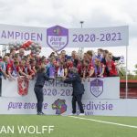 23-05-2021: Sport: Twente vs ADO
FC Twente vrouwen kampioen eredivisie vrouwen
during the playoff vrouwen Eredivisie at stadium Diekman in Enschede