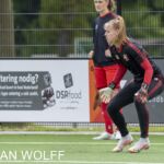 23-05-2021: Sport: Twente vs ADO 
Daphne van Domselaar  (FC Twente)
during the playoff vrouwen Eredivisie at stadium Diekman in Enschede