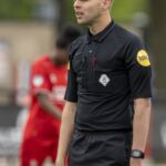 23-05-2021: Sport: Twente vs ADO 
Gerbert  Stegeman referee (KNVB)
during the playoff vrouwen Eredivisie at stadium Diekman in Enschede