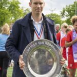 23-05-2021: Sport: Twente vs ADO 
Tommy Stroot coach/trainer (FC Twente)
during the playoff vrouwen Eredivisie at stadium Diekman in Enschede