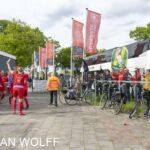 23-05-2021: Sport: Twente vs ADO 
FC Twente vrouwen viert het kampioenschap met supporters op afstand
during the playoff vrouwen Eredivisie at stadium Diekman in Enschede