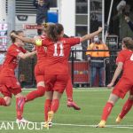 23-05-2021: Sport: Twente vs ADO
Renate Jansen (FC Twente), Suzanne Giesen (FC Twente)
during the playoff vrouwen Eredivisie at stadium Diekman in Enschede