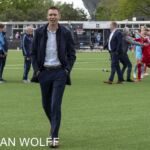 23-05-2021: Sport: Twente vs ADO 
Tommy Stroot coach/trainer (FC Twente)
during the playoff vrouwen Eredivisie at stadium Diekman in Enschede