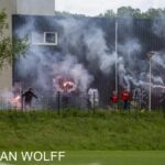 23-05-2021: Sport: Twente vs ADO 
sfeer voor de wedstrijd Twente vc ADO
during the playoff vrouwen Eredivisie at stadium Diekman in Enschede