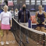 11-07-2021: Sport: ITF World tennis tour  
Yana Morderger (ger), Quirine Lemoine (NED)
During the ITF World Tennis tour in Amstelveen.