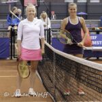 11-07-2021: Sport: ITF World tennis tour  
Yana Morderger (ger), Quirine Lemoine (NED)
During the ITF World Tennis tour in Amstelveen.