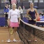 11-07-2021: Sport: ITF World tennis tour  
Yana Morderger (ger), Quirine Lemoine (NED)
During the ITF World Tennis tour in Amstelveen.