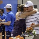 11-07-2021: Sport: ITF World tennis tour
Quirine Lemoine (NED)
and her father
During the ITF World Tennis tour in Amstelveen.