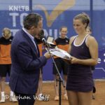 11-07-2021: Sport: ITF World tennis tour  
mister Coster of Coster Diamonds and Quirine Lemoine (NED)
During the ITF World Tennis tour in Amstelveen.