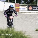 03-07-2021: Sport: Nederlands Kampioenschap BMX
Lieke van der Raadt
During the Dutch BMX championships in Haaksbergen at BMX club BVO in Haaksbergen.