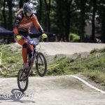 03-07-2021: Sport: Nederlands Kampioenschap BMX
Lieke van der Aa
During the Dutch BMX championships in Haaksbergen at BMX club BVO in Haaksbergen.