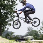 04-07-2021: Sport: Nederlands Kampioenschap BMX 
Jaymio Brink
During the Dutch BMX championships in Haaksbergen at BMX club BVO in Haaksbergen.