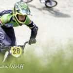 04-07-2021: Sport: Nederlands Kampioenschap BMX 
Mika Lang
During the Dutch BMX championships in Haaksbergen at BMX club BVO in Haaksbergen.