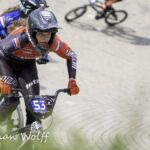 04-07-2021: Sport: Nederlands Kampioenschap BMX 
Anne Bos
During the Dutch BMX championships in Haaksbergen at BMX club BVO in Haaksbergen.