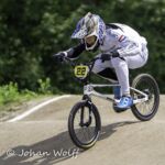 04-07-2021: Sport: Nederlands Kampioenschap BMX 
Sep Korff
During the Dutch BMX championships in Haaksbergen at BMX club BVO in Haaksbergen.