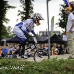 04-07-2021: Sport: Nederlands Kampioenschap BMX
Lieke Klaus
During the Dutch BMX championships in Haaksbergen at BMX club BVO in Haaksbergen.
