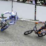 04-07-2021: Sport: Nederlands Kampioenschap BMX 
Mitchel Schotman, Justin Kimman
During the Dutch BMX championships in Haaksbergen at BMX club BVO in Haaksbergen.
