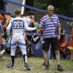 04-07-2021: Sport: Nederlands Kampioenschap BMX 
Mitchel Schotman (NK Kampioen) wordt gefeliciteerd
During the Dutch BMX championships in Haaksbergen at BMX club BVO in Haaksbergen.