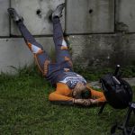 04-07-2021: Sport: Nederlands Kampioenschap BMX
Justin Kimman
During the Dutch BMX championships in Haaksbergen at BMX club BVO in Haaksbergen.