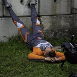 04-07-2021: Sport: Nederlands Kampioenschap BMX
Justin Kimman
During the Dutch BMX championships in Haaksbergen at BMX club BVO in Haaksbergen.