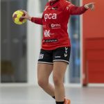 18-09-2021: Sport: PCA Kwiek - Velo
Dominique Hemmink (PCA Kwiek)
During the eerste divisie handball match at sportpark Tijenraan in Raalte