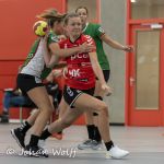 18-09-2021: Sport: PCA Kwiek - Velo
Lotte Stam (PCA Kwiek)
During the eerste divisie handball match at sportpark Tijenraan in Raalte