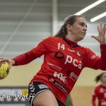 18-09-2021: Sport: PCA Kwiek - Velo
Dominique Hemmink (PCA Kwiek)
During the eerste divisie handball match at sportpark Tijenraan in Raalte