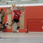 18-09-2021: Sport: PCA Kwiek - Velo
Kaylee Damman (PCA Kwiek)
During the eerste divisie handball match at sportpark Tijenraan in Raalte