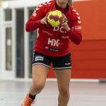 18-09-2021: Sport: PCA Kwiek - Velo
Dominique Hemmink (PCA Kwiek)
During the eerste divisie handball match at sportpark Tijenraan in Raalte