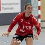 18-09-2021: Sport: PCA Kwiek - Velo
Dominique Hemmink (PCA Kwiek)
During the eerste divisie handball match at sportpark Tijenraan in Raalte