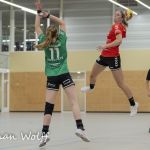 25-09-2021: Sport: PCA Kwiek vs Fortissimo
Rene Nab (Fortissimo, Floor Tutert (PCA Kwiek)
during the handballmatch PCA Kwiek vs Fortissimo at sportpark Tijenraan in Raalte