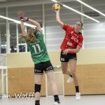 25-09-2021: Sport: PCA Kwiek vs Fortissimo
Rene Nab (Fortissimo), Floor Tutert (PCA Kwiek)
during the handballmatch PCA Kwiek vs Fortissimo at sportpark Tijenraan in Raalte