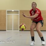 18-09-2021: Sport: PCA Kwiek - Velo
Anne Slegten (PCA Kwiek)
During the eerste divisie handball match at sportpark Tijenraan in Raalte