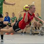 18-09-2021: Sport: PCA Kwiek - Velo
Kaylee Damman (PCA Kwiek)
During the eerste divisie handball match at sportpark Tijenraan in Raalte