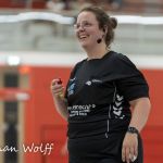 18-09-2021: Sport: PCA Kwiek - Velo
Puck Herder (referee of NHV)
During the eerste divisie handball match at sportpark Tijenraan in Raalte
