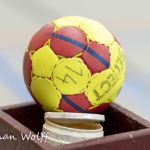 09-10-2021: Sport: PCA Kwiek vs Borhave
Ball for the match
During the match at sporthall Tijenraan in Raalte