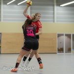 09-10-2021: Sport: PCA Kwiek vs Borhave
Ilse Legtenberg (Borhave), Lynn Holterman (PCA Kwiek)
During the match at sporthall Tijenraan in Raalte