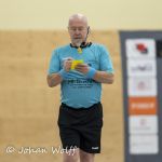 09-10-2021: Sport: PCA Kwiek vs Borhave
L. van Tricht (referee of NHV)
During the match at sporthall Tijenraan in Raalte