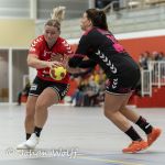 09-10-2021: Sport: PCA Kwiek vs Borhave
Anouk van Rijssen (PCA Kwiek), Ilse Legtenberg (Borhave)
During the match at sporthall Tijenraan in Raalte
