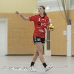 09-10-2021: Sport: PCA Kwiek vs Borhave
Merle Mulder (PCA Kwiek)
During the match at sporthall Tijenraan in Raalte