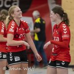 09-10-2021: Sport: PCA Kwiek vs Borhave
Lynn Holterman (PCA Kwiek), Marit Winkels (PCA Kwiek)
During the match at sporthall Tijenraan in Raalte