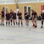 09-10-2021: Sport: PCA Kwiek vs Borhave
team Borhave dankt de supporters
During the match at sporthall Tijenraan in Raalte