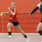 RAALTE, NETHERLANDS - AUGUST 28
Lynn Holtman (PCA Kwiek), Svenja Rottwinkel TV Aldekerk
during the match at the sportcenter Tijenraan Stadium 28-08-2022 Raalte (photo by Johan Wolff/Orange Pictures)