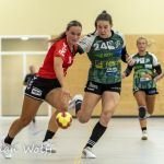 RAALTE, NETHERLANDS - AUGUST 28
Lisa Bosch PCA Kwiek, Svenja Rottwinkel TV Aldekerk
during the match at the sportcenter Tijenraan Stadium 28-08-2022 Raalte (photo by Johan Wolff/Orange Pictures)