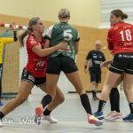 RAALTE, NETHERLANDS - AUGUST 28
Lisa Bosch, PCA Kwiek, Angelina Huppers TV Aldekerk, Astrid Uitslag PCA Kwiek
during the match at the sportcenter Tijenraan Stadium 28-08-2022 Raalte (photo by Johan Wolff/Orange Pictures)